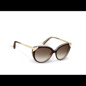 Louis Vuitton Amber Cateye Sunglasses S0620W